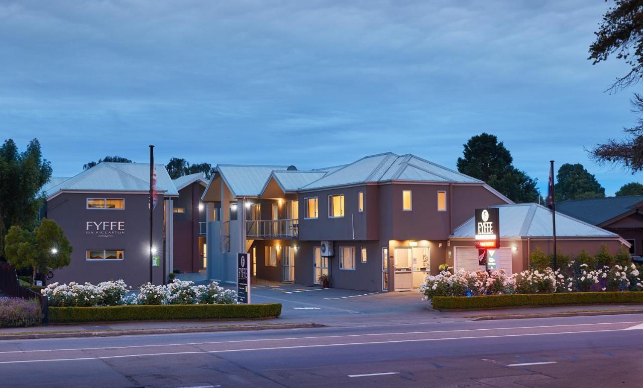 Motel Fyffe On Riccarton à Christchurch Extérieur photo